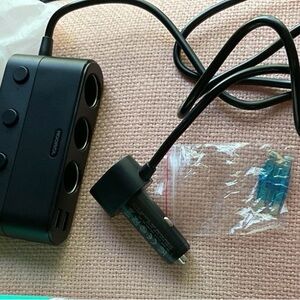 3 Port Multi Car Cigarette Splitter New in Box